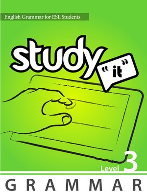 cover image of Study It Grammar 3 eBook